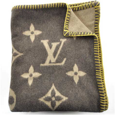 faux louis vuitton blanket|Louis Vuitton blanket for sale.